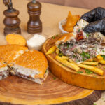 ماريا شاورما لحمة موتزريلا